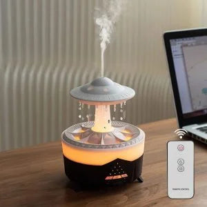 UFO Rain Cloud Humidifier Water Drip