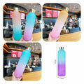 Sport Water Rainbow Frosted Non-toxic Bottle