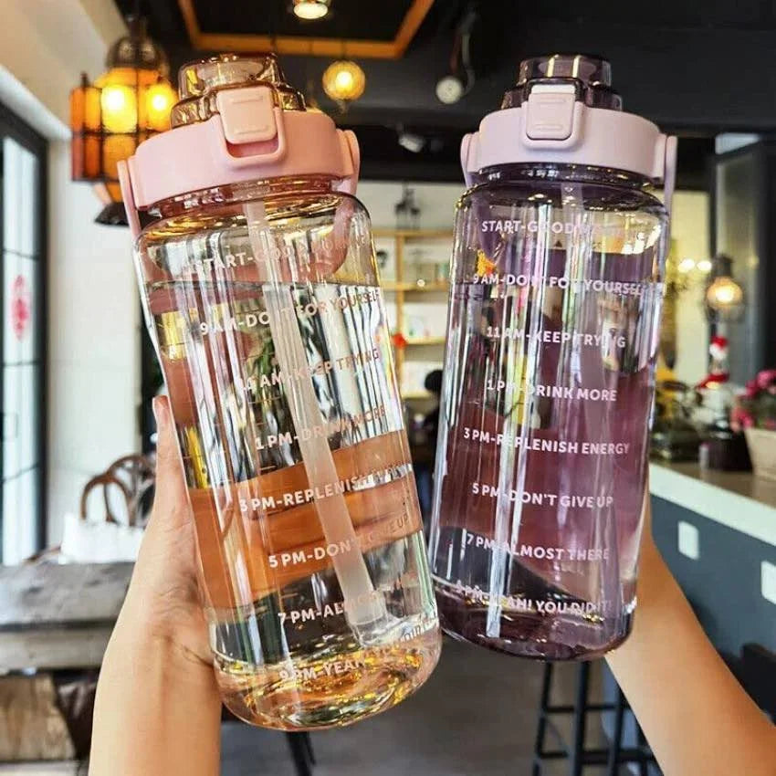 2-Liter, Motivational Sports Water Bottle