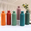 Colourful Rubber Matte Double Wall Vacuum Insulated Water Bottle