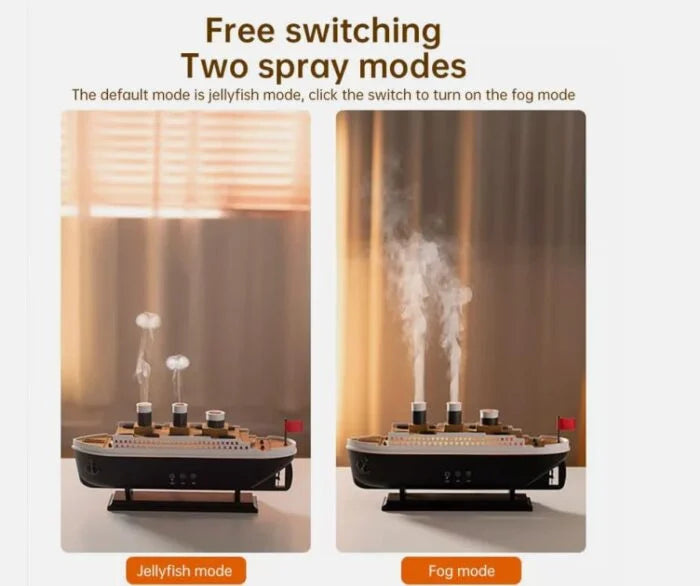Titanic Steam Ship Design Humidifier Diffuser