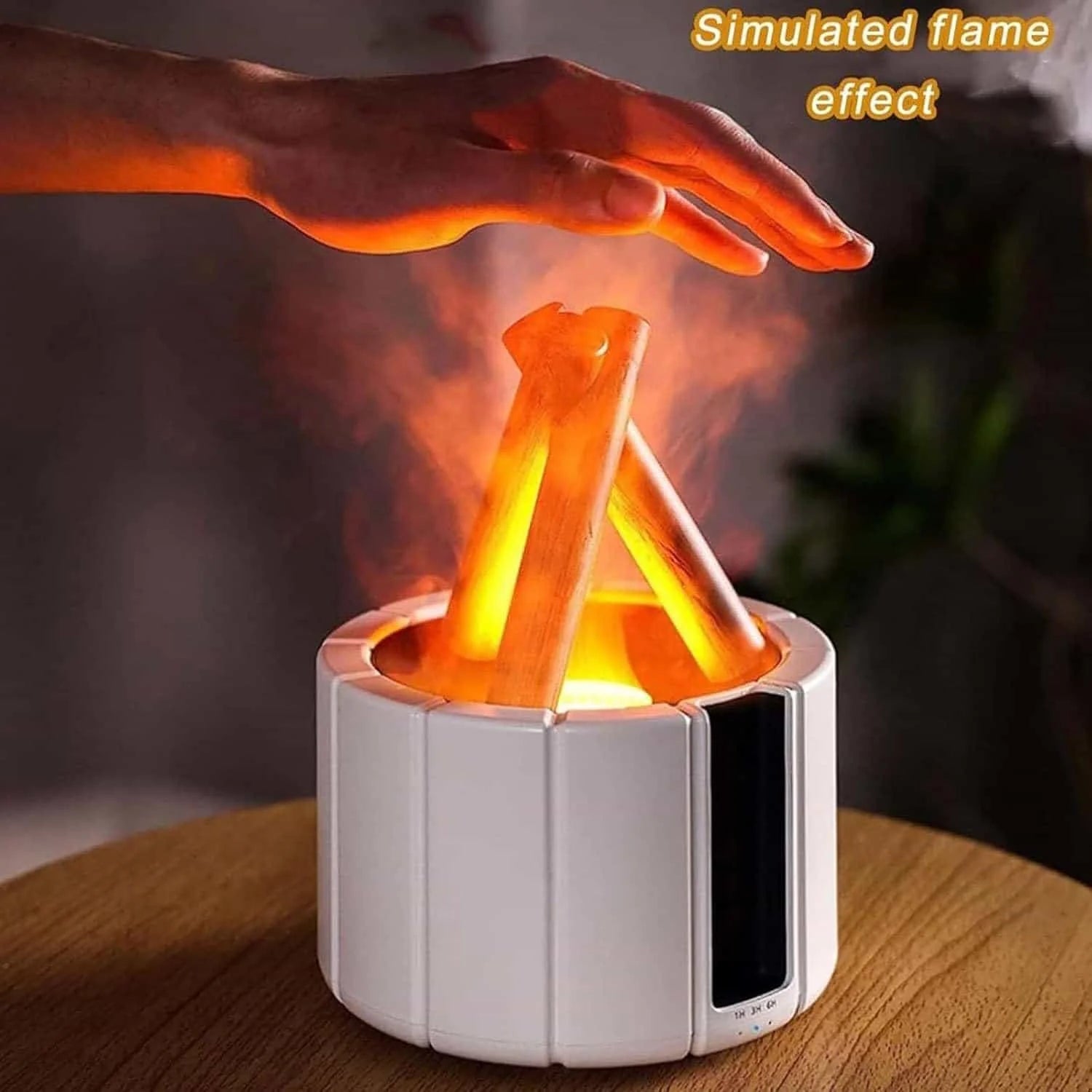 Creative Emulate Bonfire Auto Shut-Off, Diffuser with Remote