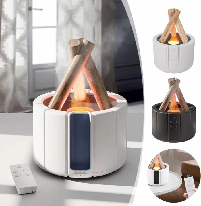 Creative Emulate Bonfire Auto Shut-Off, Diffuser with Remote