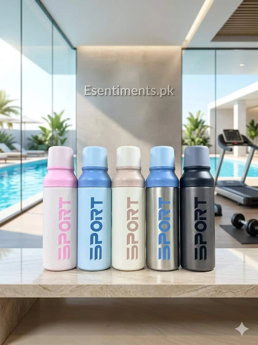 Premium “SPORT” Vacuum Insulated Stainless Steel Water Bottle – 500ml / 750ml / 1000ml